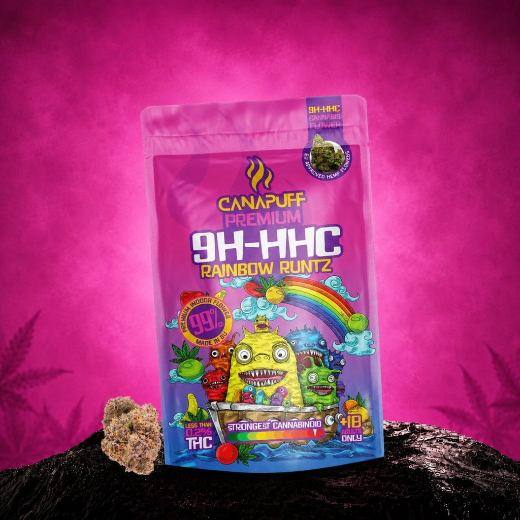 Vendita all'ingrosso di fiori 9H-HHC Rainbow Runtz 99% Vendita all'ingrosso di fiori 9H-HHC Rainbow Runtz 99%