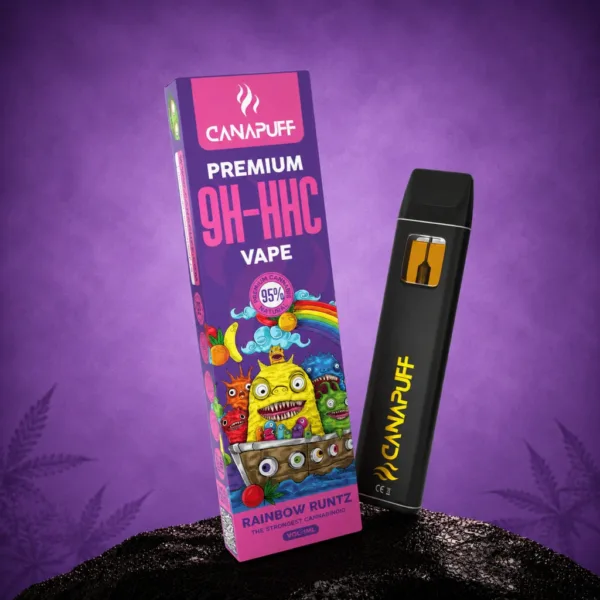 Wholesale 9H-HHC Vape Rainbow Runtz 95% 1ml