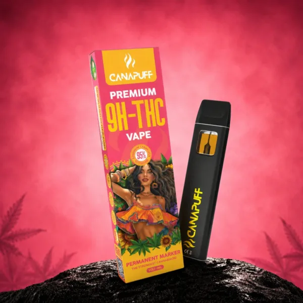 Wholesale 9H-THC Vape Permanent Marker 95% 1ml