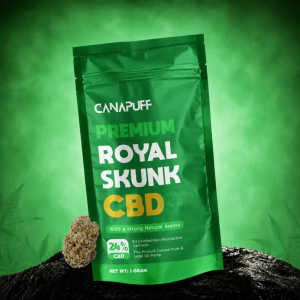 Canapuff 3g CBD Flowers Royal Skunk 24%