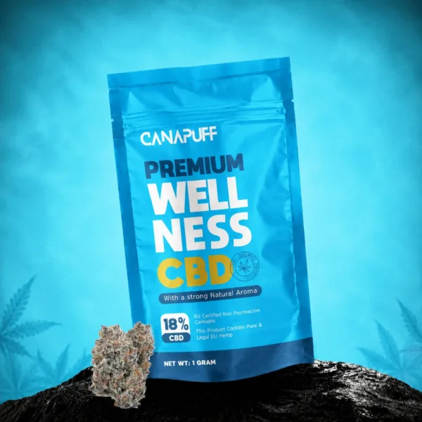 Canapuff 3g CBD Flowers Wellness 18%