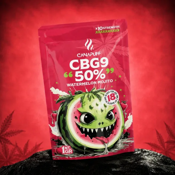 Canapuff 3g CBG9 Flowers Watermelon Mojito 50%