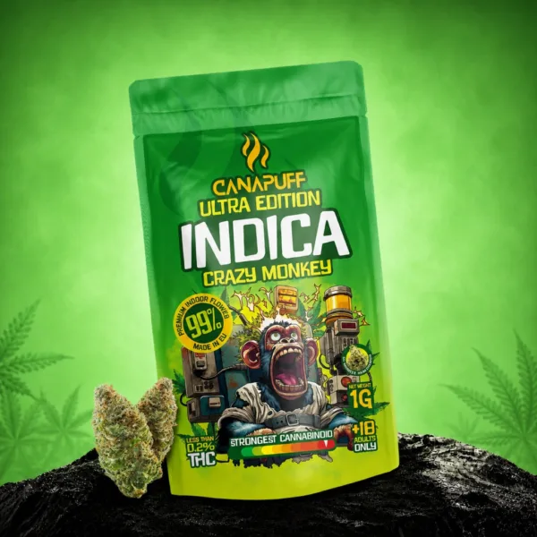 Wholesale Indica Flowers Crazy Monkey Ultra Edition 99%