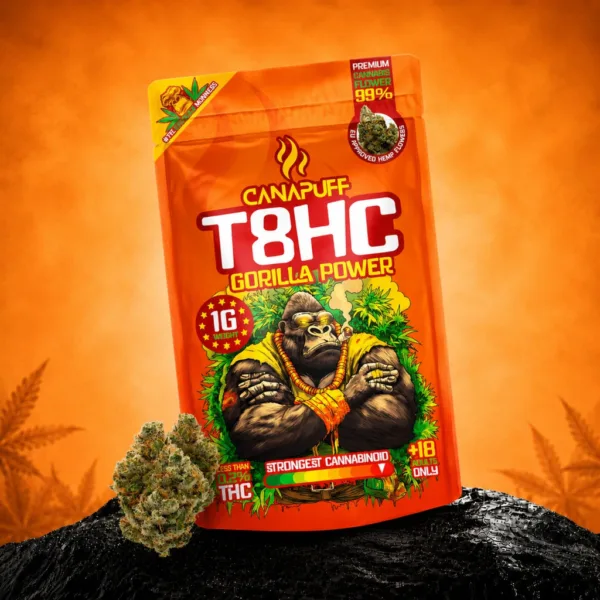 Canapuff 3g T8HC Flowers Gorilla Power 99%