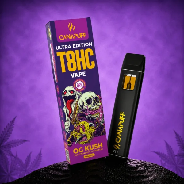 Wholesale T8HC Vape OG Kush Ultra Edition 99% 1ml
