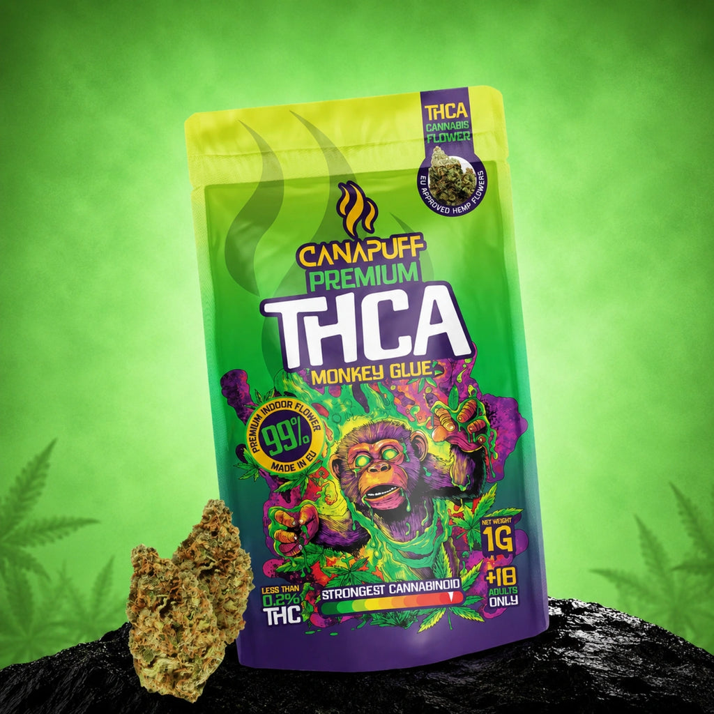 Großhandel: THCA-Blüten „Monkey Glue“ 99% Großhandel: THCA-Blüten „Monkey Glue“ 99%