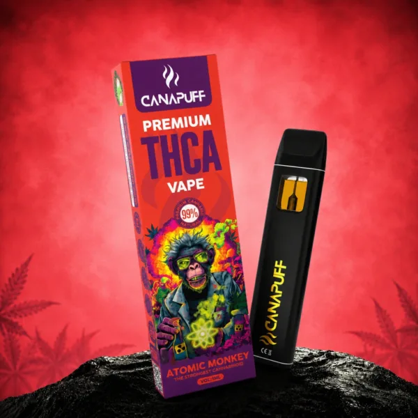 Wholesale THCA Vape Atomic Monkey 99% 1ml