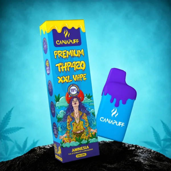 Canapuff THP420 XXL Vape Amnesia 99% 2ml