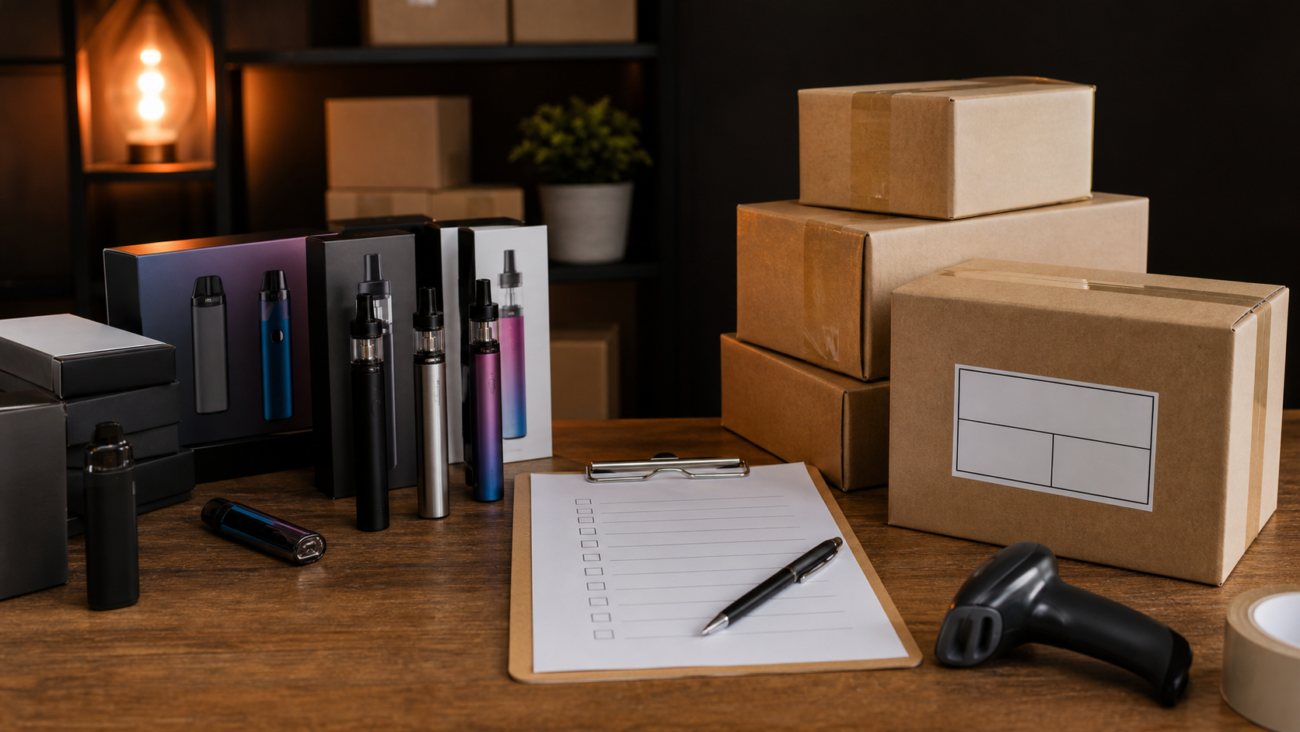 Editorial product image for 9H-HHC Vape Wholesale Checklist for European Retailers