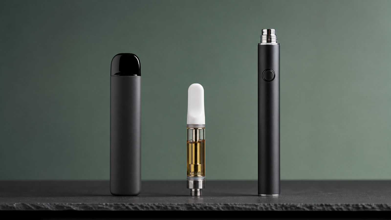 Editorial product image for THCA Vape Formats: 1ml, 2ml and Listing Details
